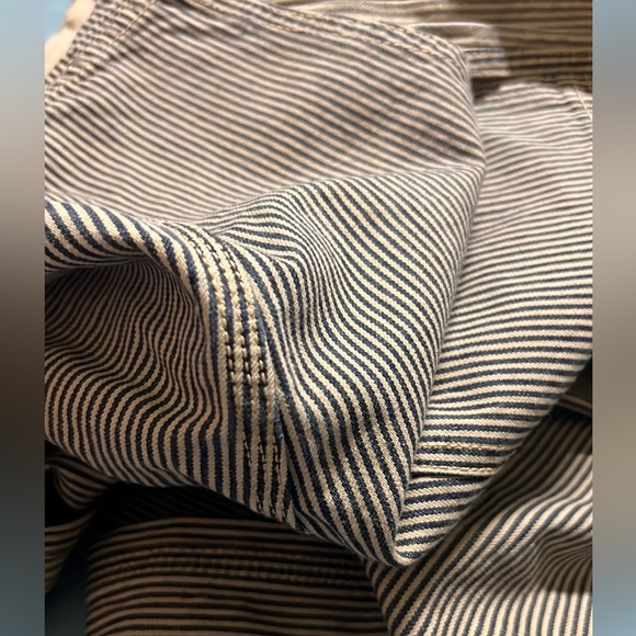 CARHARTT WIP BIB OVERALL STRAIGHT HICKORY - Picture 10 of 11